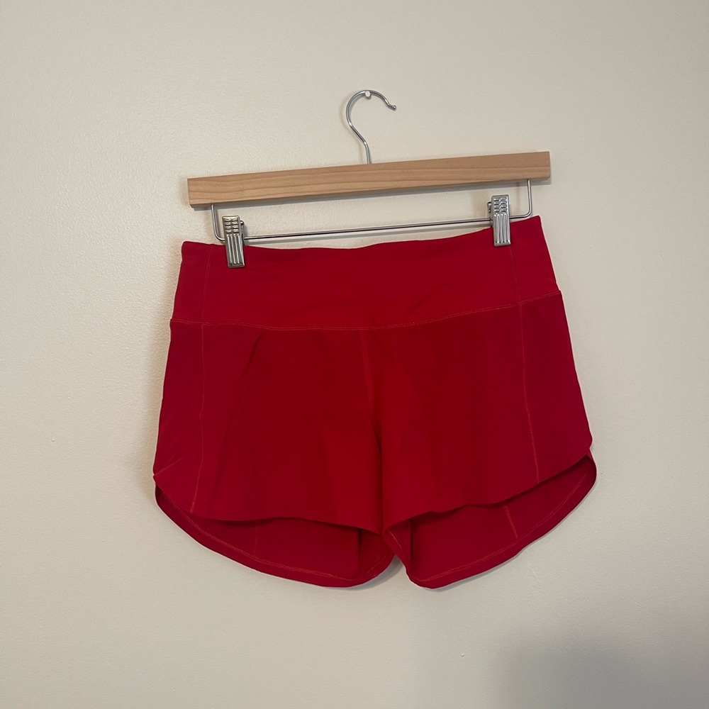 Lululemon Speed Up Mid-Rise Lined Short 4”